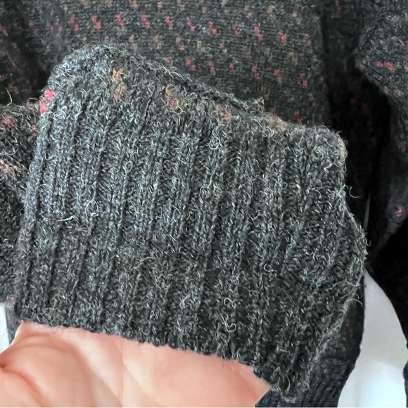 Vintage Lord Jeff The Moors 100% Scottish Wool Crewneck Sweater size XL - Picture 11 of 14